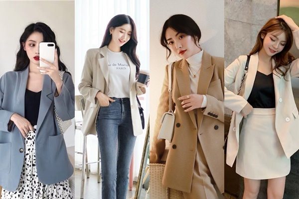 Mix đồ đơn giản nhưng sang trọng với áo blazer