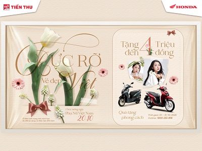 CHƯƠNG TRÌNH KHUYẾN MÃI THÁNG 10 “RỰC RỠ VẺ ĐẸP VIỆT”