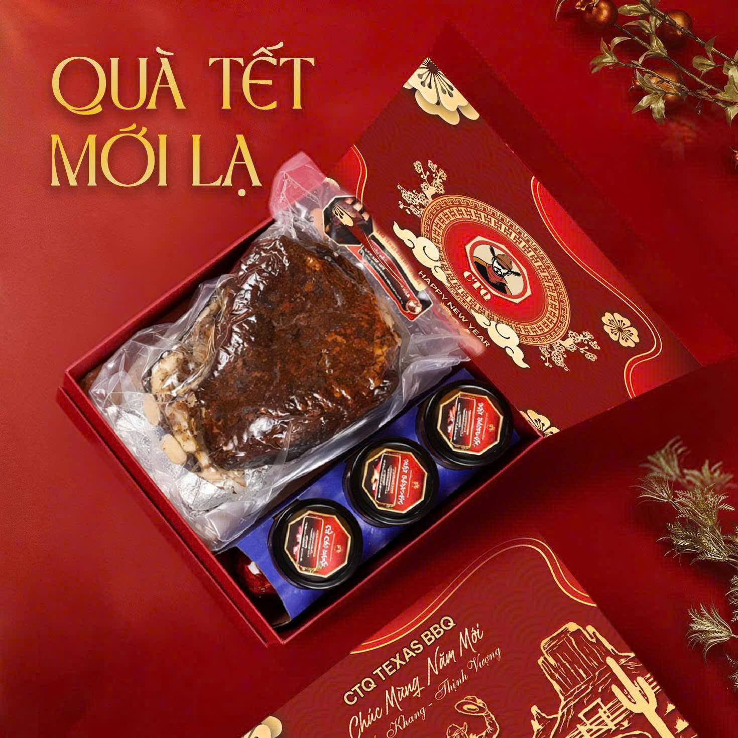 CTQ Texas BBQ sản xuất 30 tấn sườn bò cho thị trường quà Tết 2026